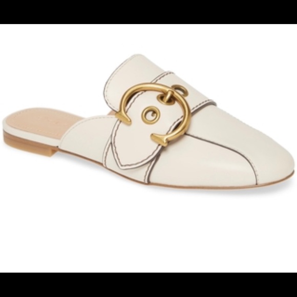 Coach Shoes - Last🤩Coach Sullivan leather slides sz 10